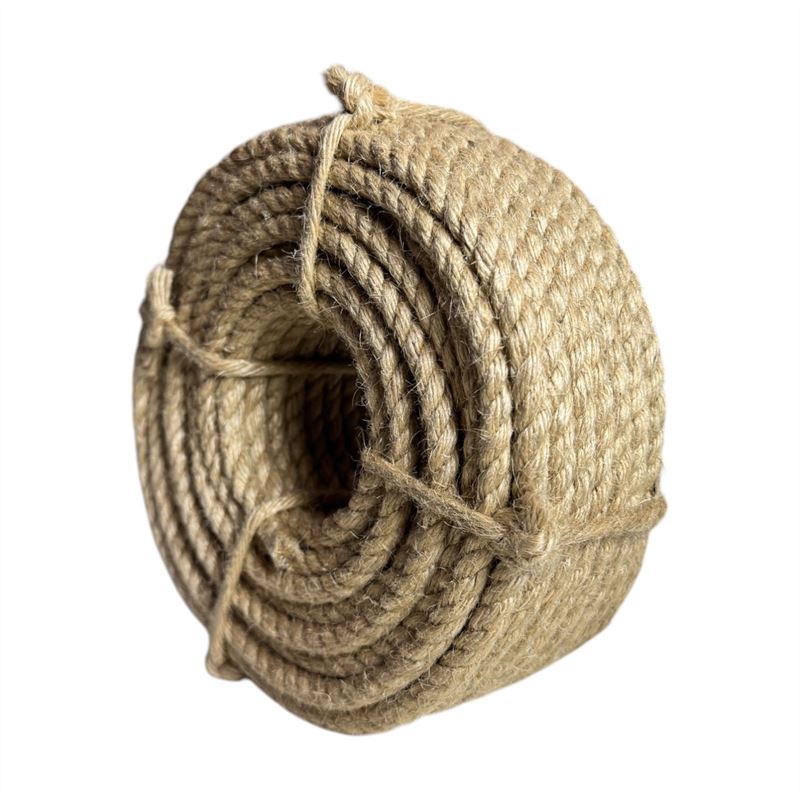 Touw jute 6mmx25mtr naturel