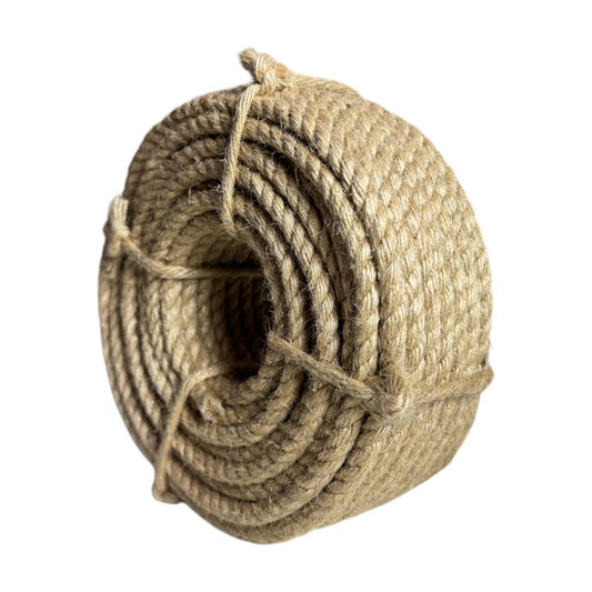 Touw jute 6mmx25mtr naturel