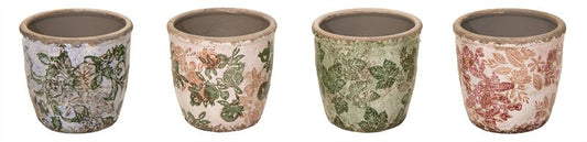 Mary Egg pot 4Ass D14H13.5