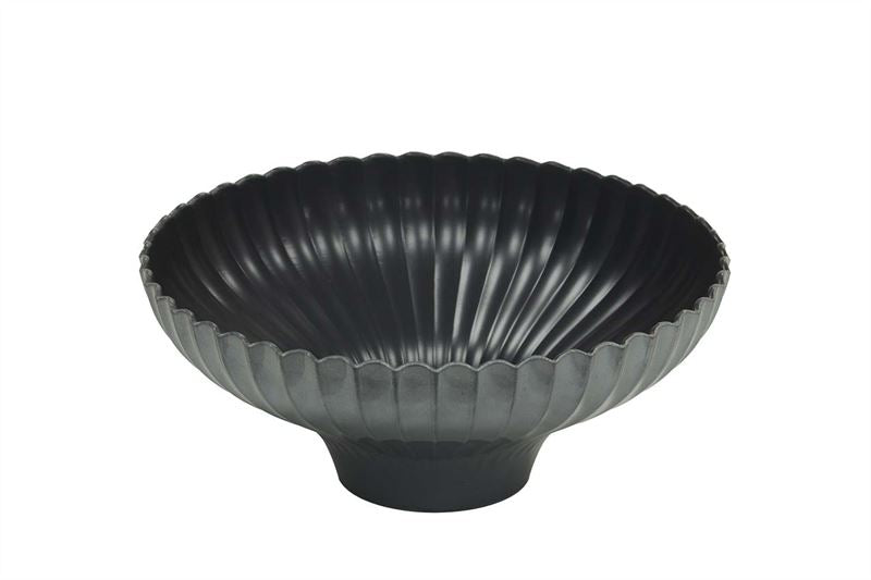 Pot Laar plastic ribbel D.24/H.10cm