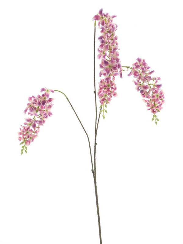 Larkspur spray aubergine 110cm