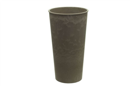 Vase plastic D.22 H.40cm  Cream