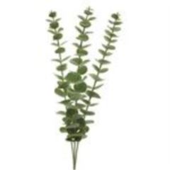 Eucalyptus spray X3 flocked green 6 