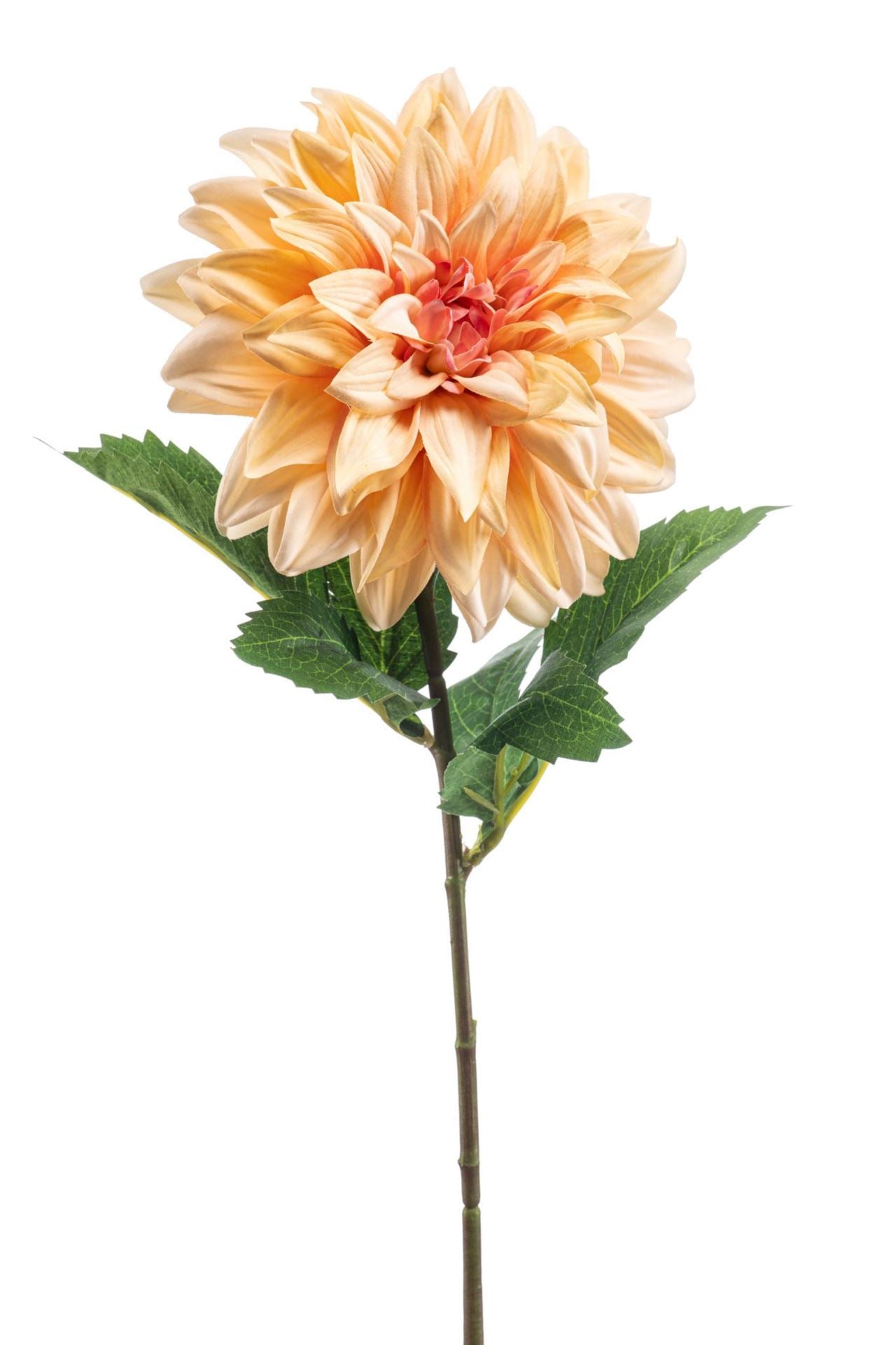 Dahlia spray peach 65cm