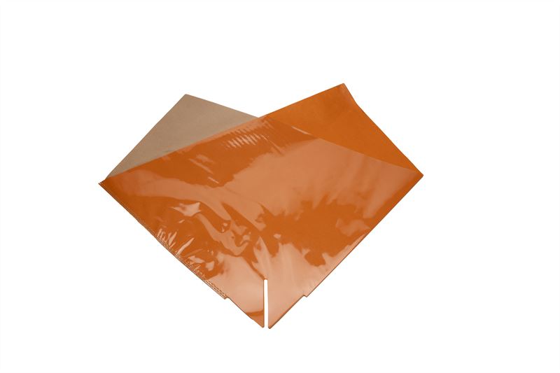 Hoes Elegant oranje 40cm. 80gr.25/p