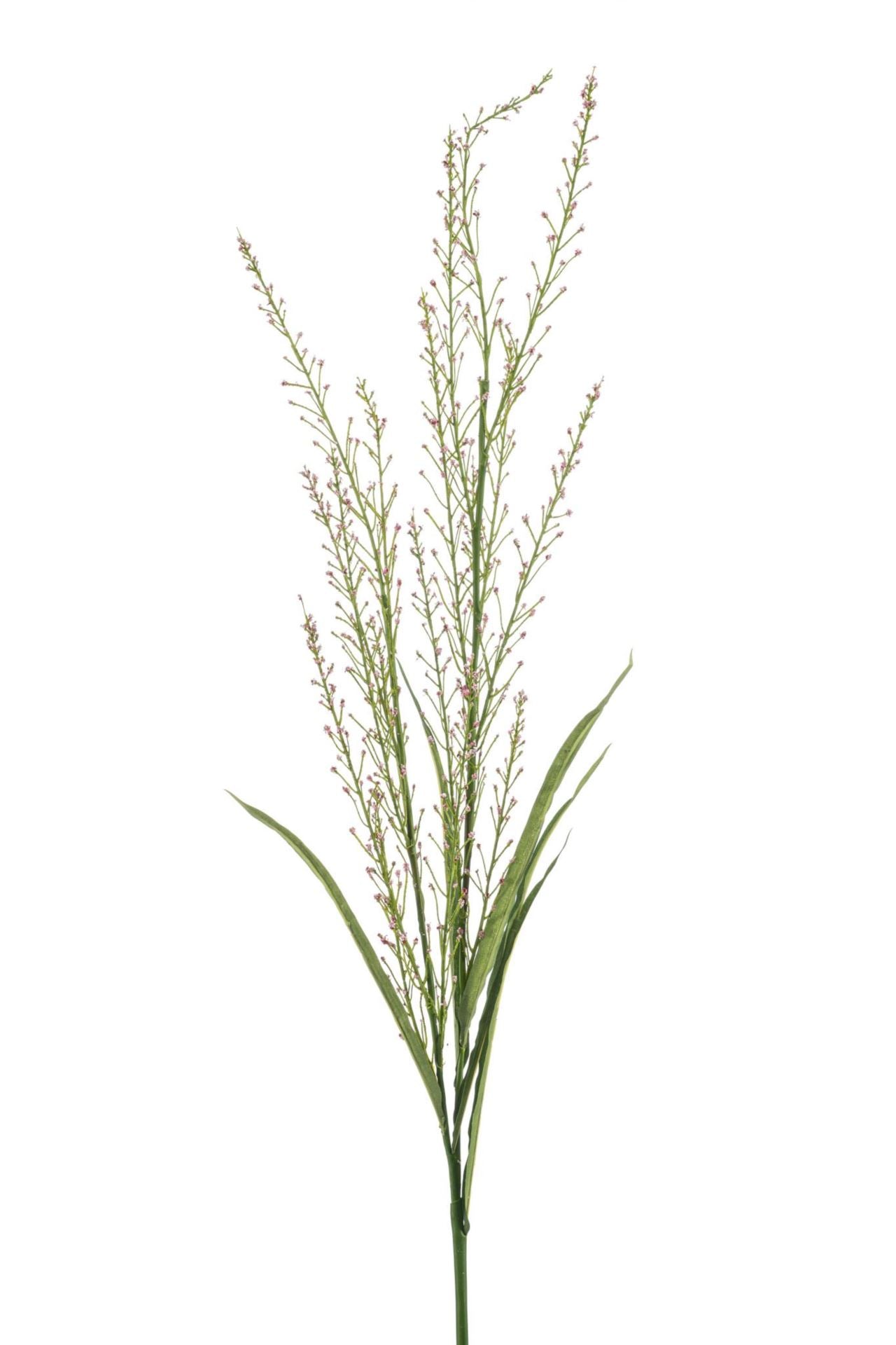 Grass flower spray pink 140cm
