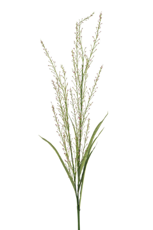 Grass flower spray pink 140cm