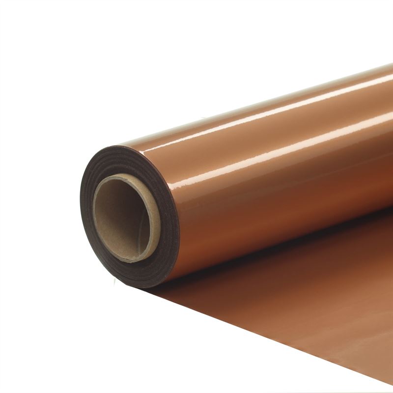 Folie koper pp35 mat/gl 60cm 300m.