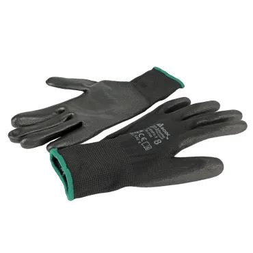 Handschoen PU-Flex 9 zwart 12/pak