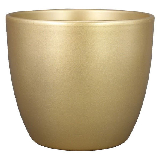 Pot Boule d15.5 h13.5cm parelgoud