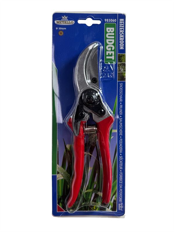 Snoeischaar 21cm. Int.rood