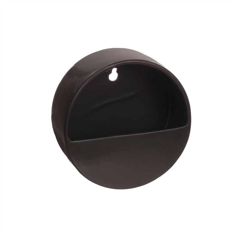 Wall hanger l. 19 w.19 h.8 cm zw.