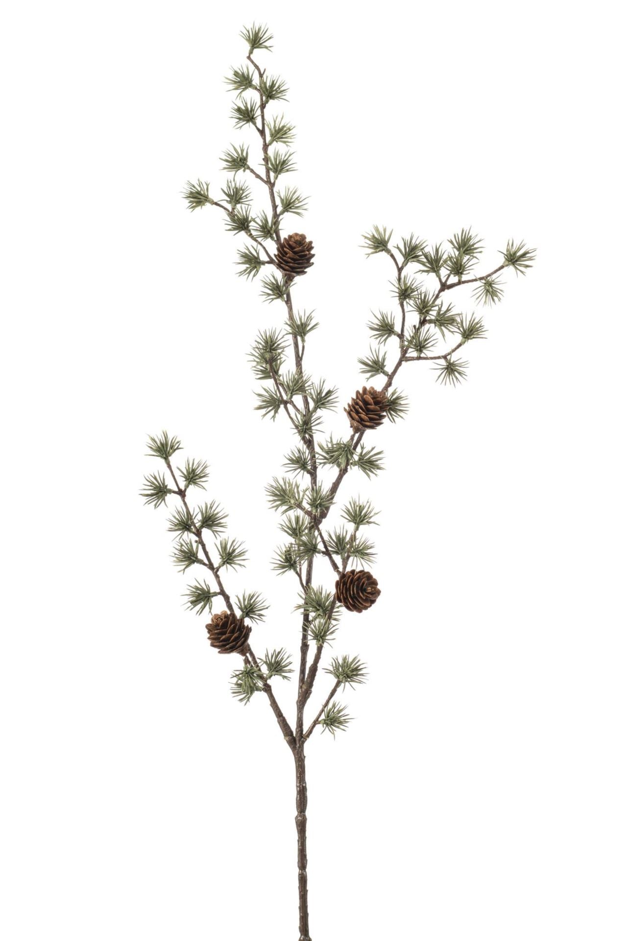 Larix spray green/grey 92cm