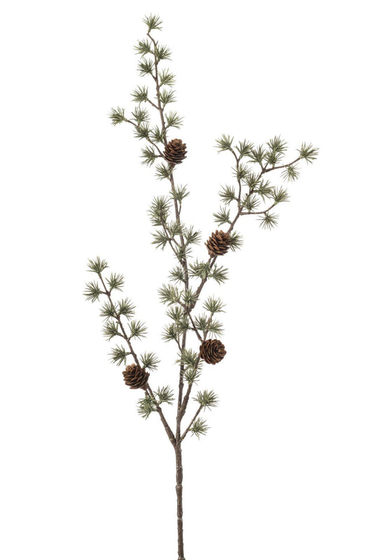 Larix spray green/grey 92cm