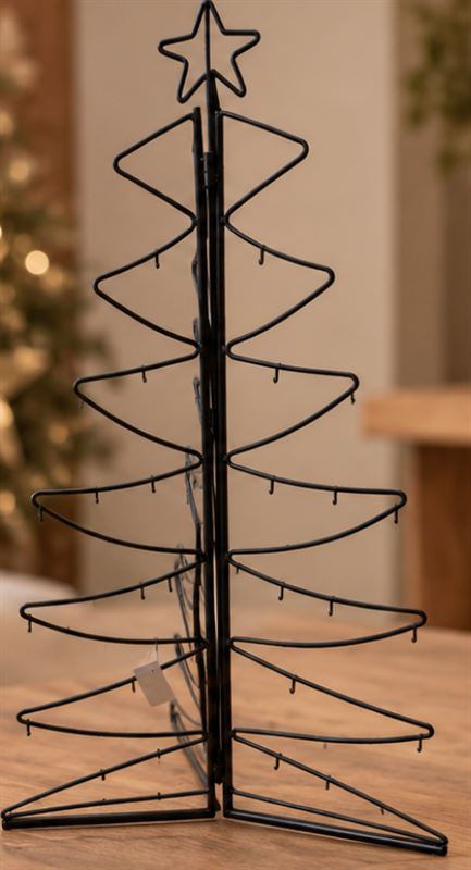Kerstboom opvouwbaar D.55/H.79cm zw