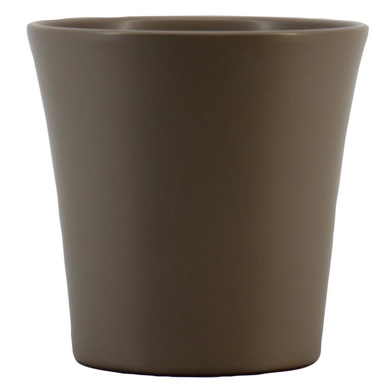 Pot Floor d13.5 h13.3cm lichttaupe