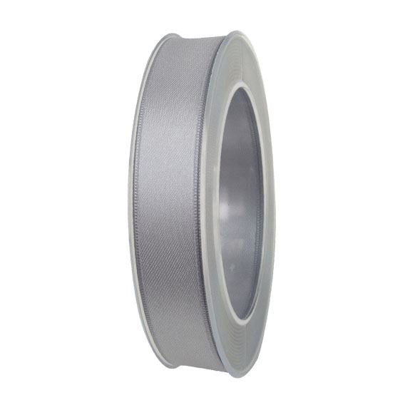 Dub.sat. 25mm x 25mtr zilver