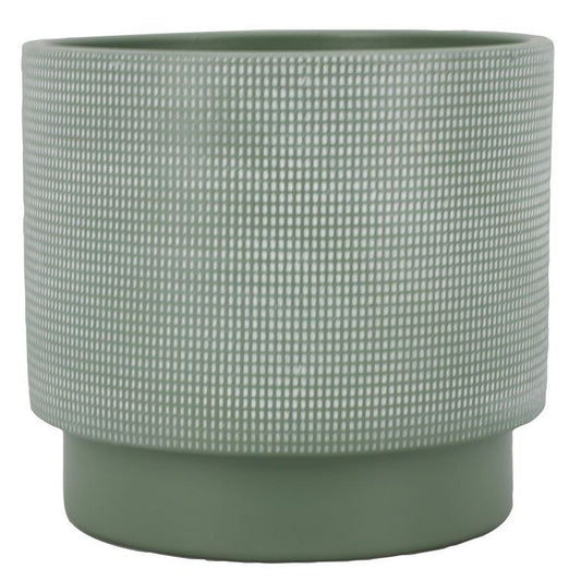 Pot Lily d35 h32cm groen mat