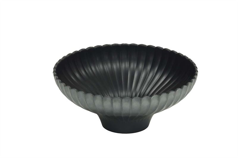 Pot Laar plastic ribbel D.17/H.7cm