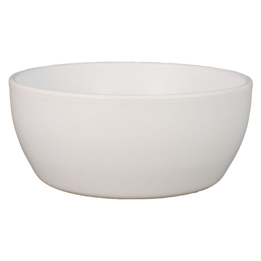 Schaal Boule d22.5 h9.5cm wit