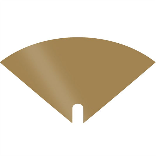 Hoes moon goud 35x35 pak/50