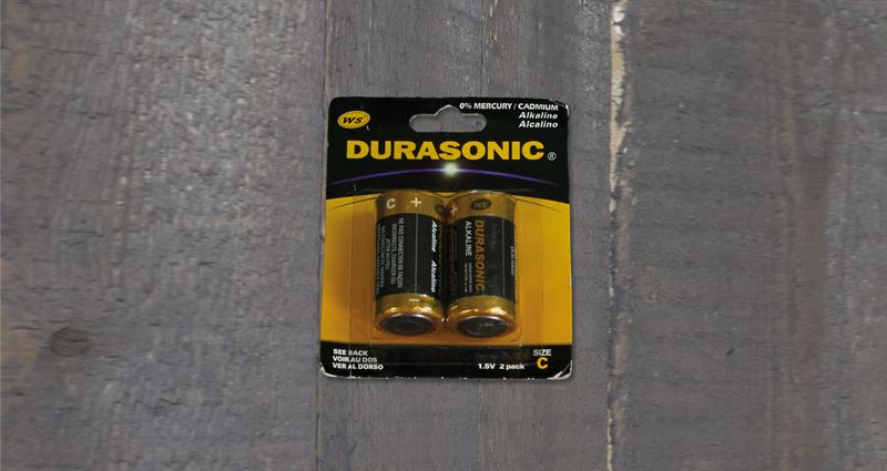 Alkaline batterij 2st/blister
