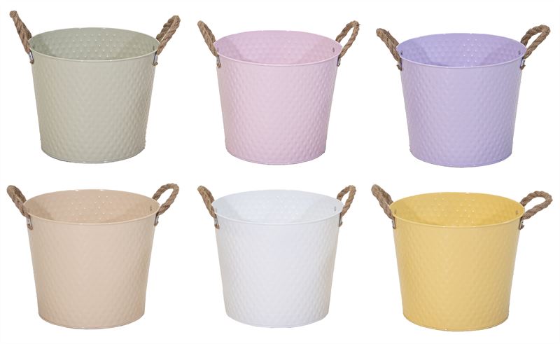 Dorset Pot 6 Mix Soft Colors D25H21