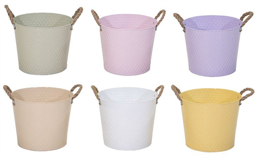 Dorset Pot 6 Mix Soft Colors D25H21