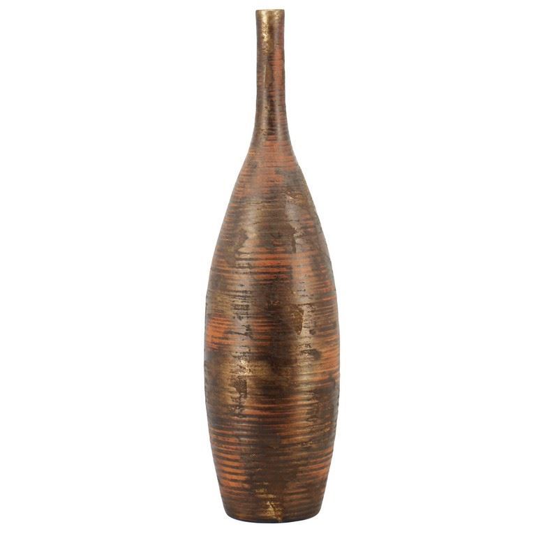 Sierfles Funchal d6/23 h80cm goud