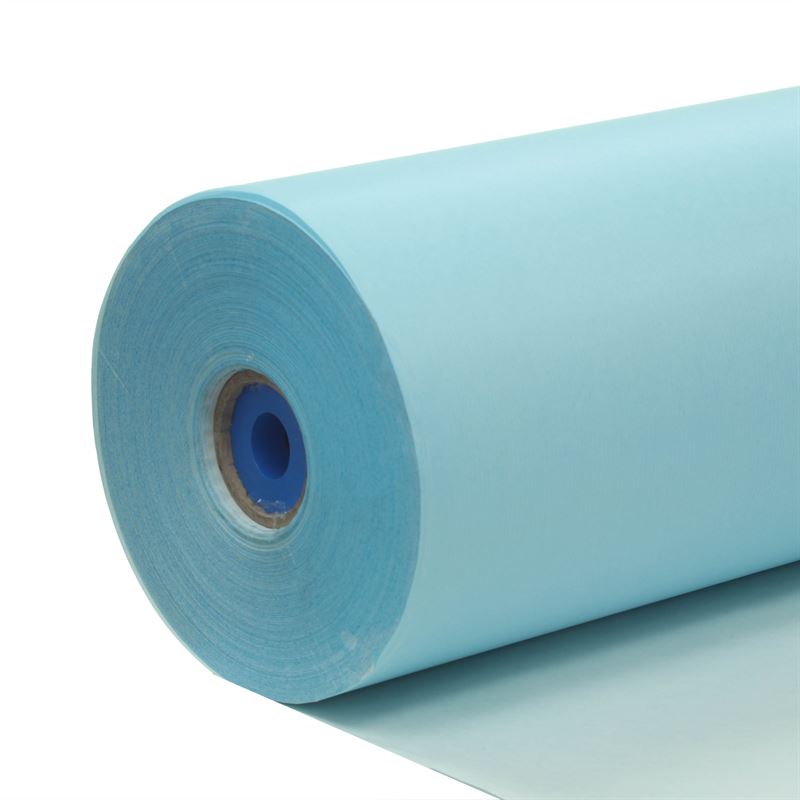 Wit kraft 50 grs 50 cm lichtblauw