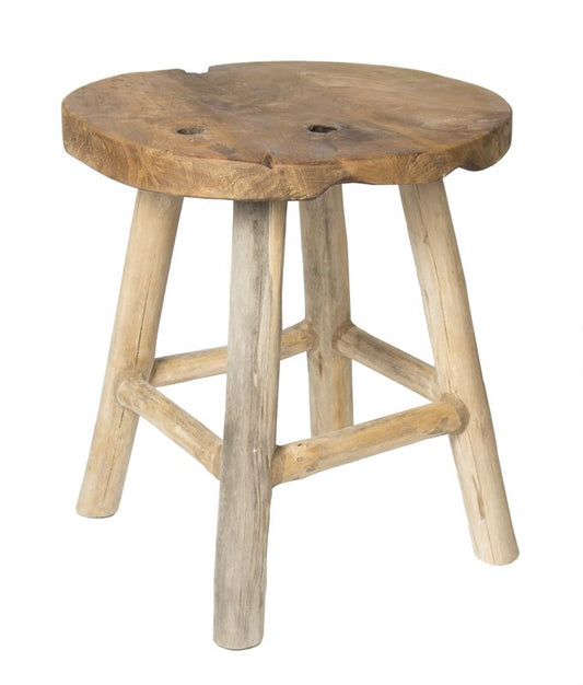 Kruk rond decowood D.50/H.55cm 2/ds
