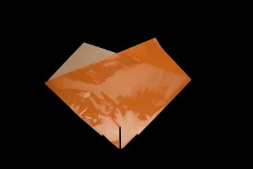 Hoes Elegant oranje 35cm. 80gr.25/p
