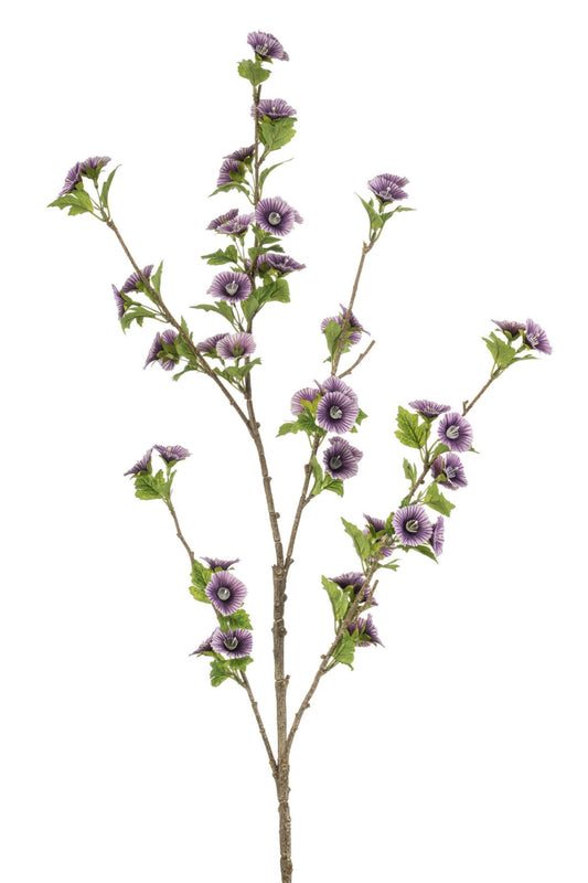 Hibiscus spray purple 109cm