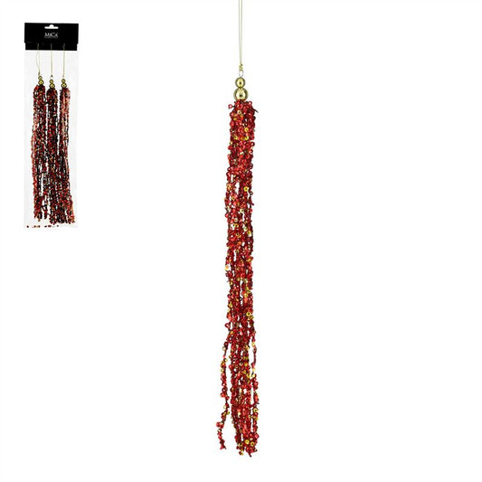 hangkwast rood 3 stuks h35xd3cm