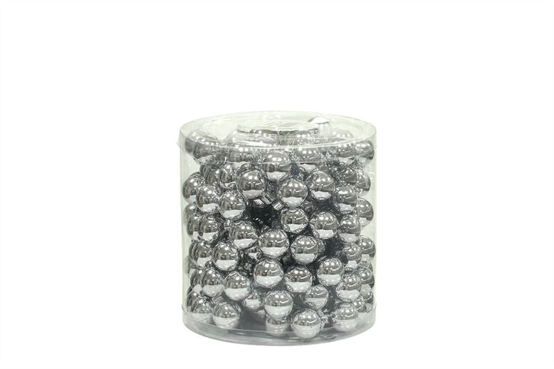 Glasbal 25mm zlvr glans op dr.144st