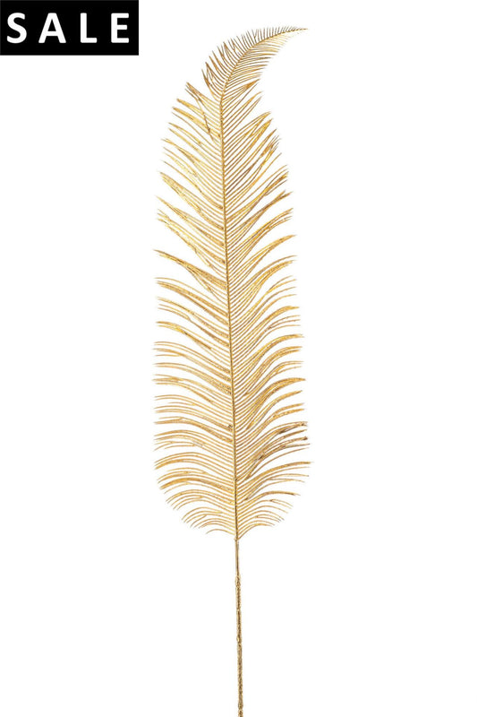 Palm spray gold 80cm