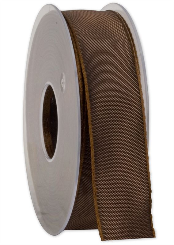 Original 25mm x 25mtr chocolade