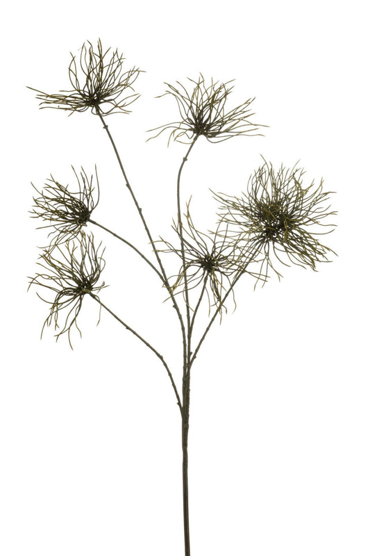 Anemone seed spray green 110cm